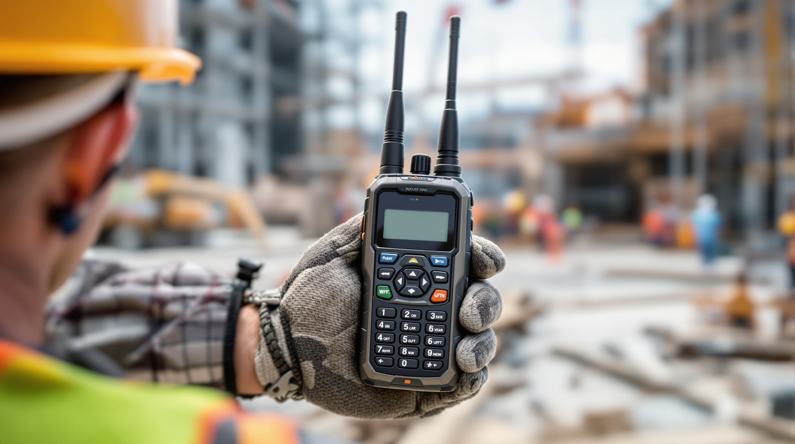 Professional portable two-way radio